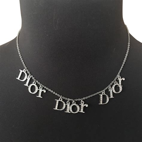 custom dior necklace|full name dior necklace.